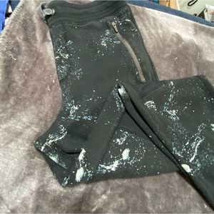 SZ 16 Girls Joggers paint splatter design